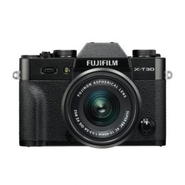 Cámara Fujifilm X-T30 Negra + XC15-45mm