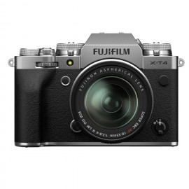 Cámara Fujifilm X-T4 Plata + XF18-55mm