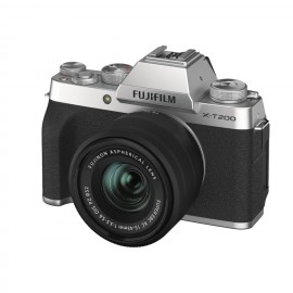 Cámara Fujifilm X-T200 Plata + XC15-45mm